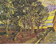 Vincent Van Gogh, Garden of the Hospital Saint-Paul